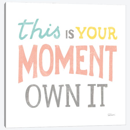 This Moment Canvas Print #SLB116} by Sue Schlabach Canvas Art Print