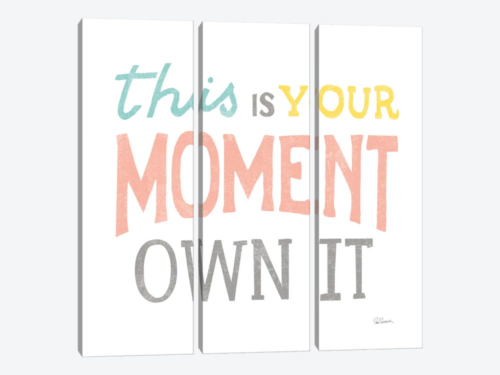 This Moment by Sue Schlabach 3-piece Art Print