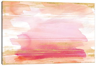 A Rosy View Canvas Art Print
