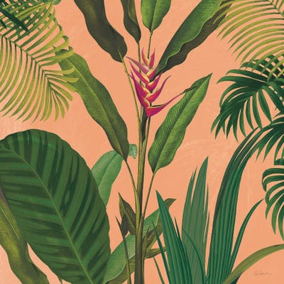 Dramatic Tropical II Boho by Sue Schlabach metal wall art