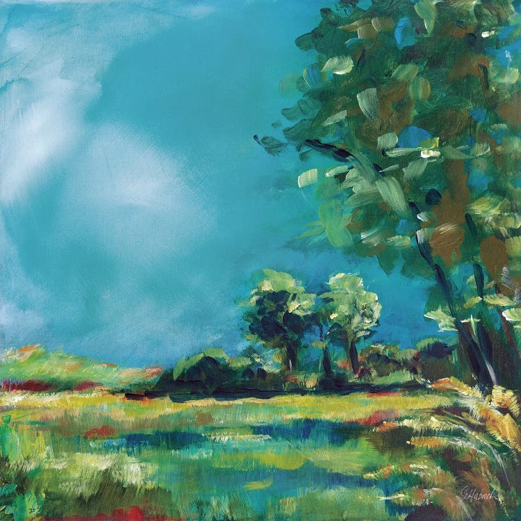 July Meadow by Sue Schlabach wall art