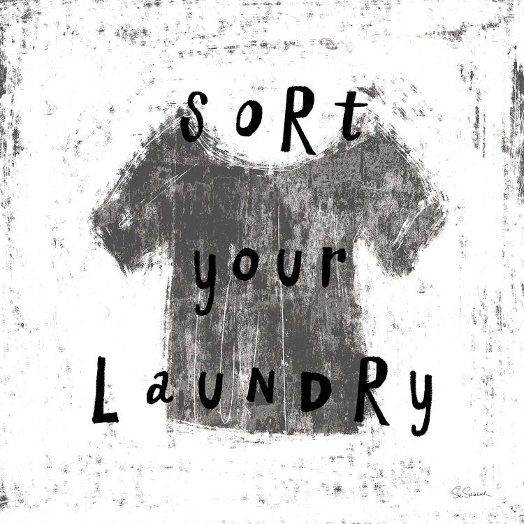 Laundry Rules III In Black & White