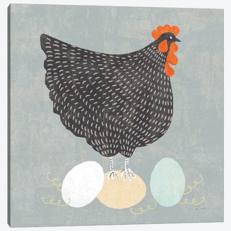 Fresh Eggs I No Words Canvas Print #SLB141} by Sue Schlabach Canvas Print