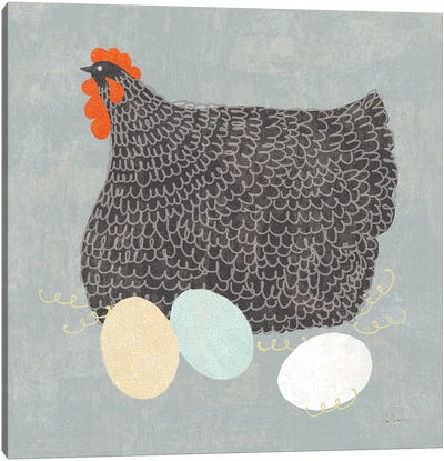 Fresh Eggs II No Words Canvas Art Print - Sue Schlabach
