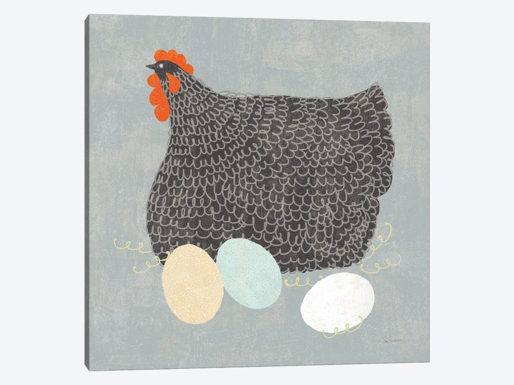 Fresh Eggs II No Words by Sue Schlabach 1-piece Canvas Wall Art