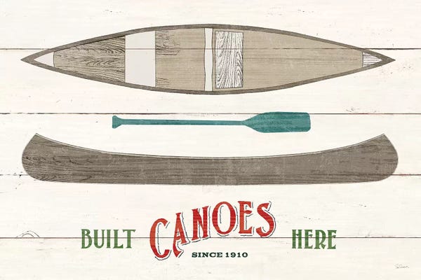 Camping: Cabin Life VII Neutral by Sue Schlabach