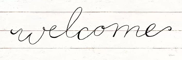 Welcome by Sue Schlabach wall art