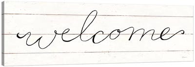 Welcome Canvas Art Print