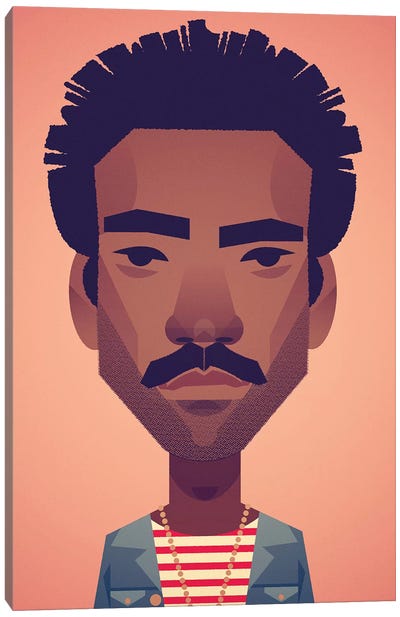 Donald Glover Canvas Art Print - Stanley Chow