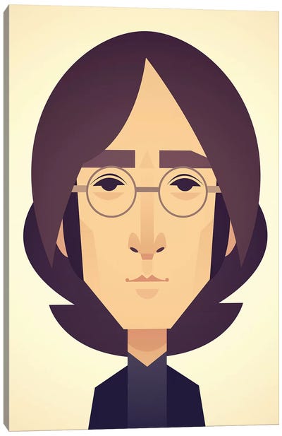 John Lennon Canvas Art Print - Stanley Chow
