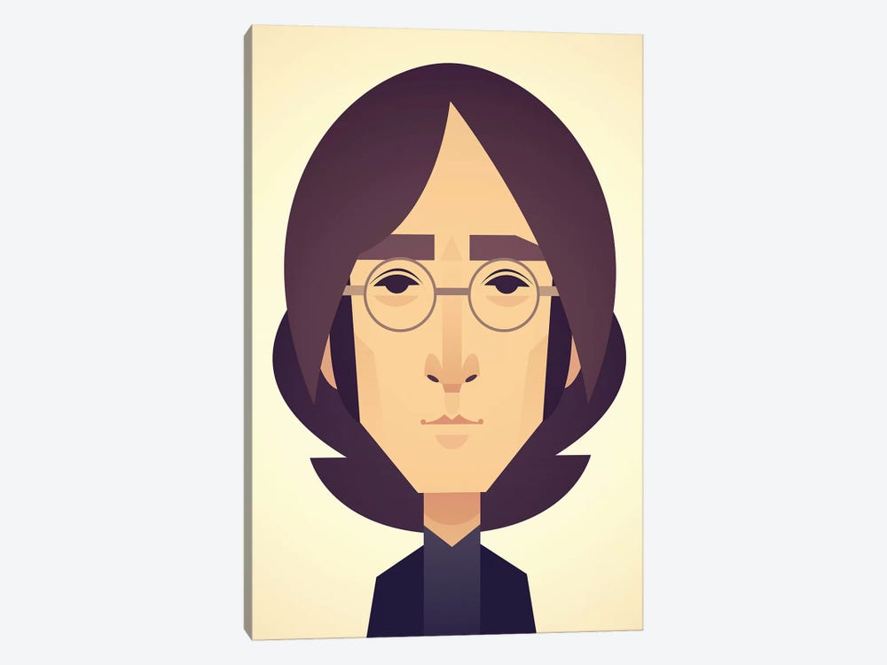 John Lennon by Stanley Chow 1-piece Canvas Artwork