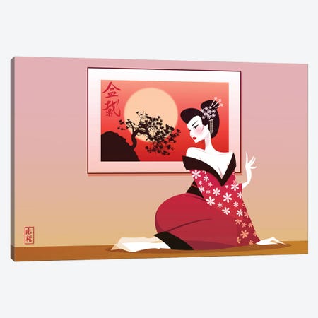 Bonsai Canvas Print #SLC2} by Stanley Chow Art Print