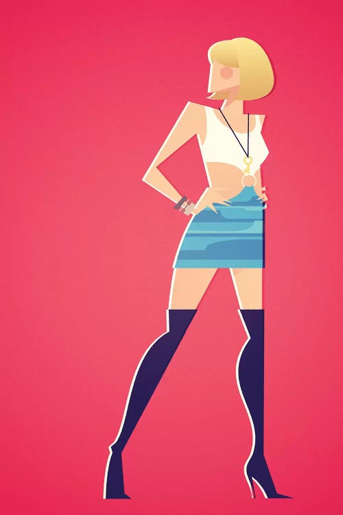 Pretty Woman by Stanley Chow wall art