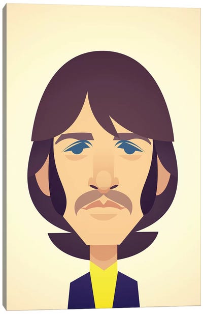Ringo Starr Canvas Art Print - Stanley Chow