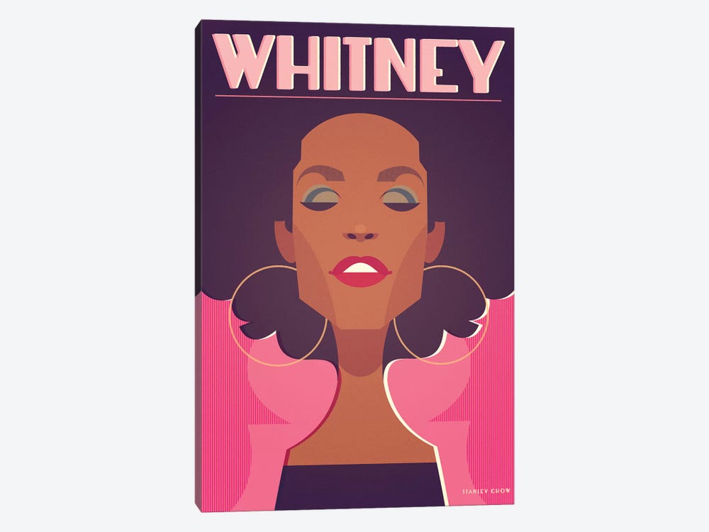 Whitney by Stanley Chow 1-piece Canvas Print