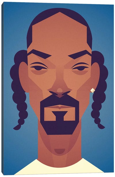 Snoop Canvas Art Print - Stanley Chow
