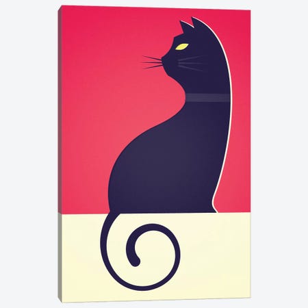 Cat Canvas Print #SLC7} by Stanley Chow Canvas Art