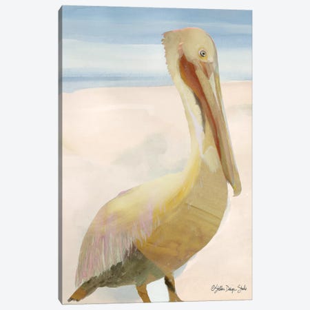 Pelican I Canvas Print #SLD105} by Stellar Design Studio Canvas Wall Art