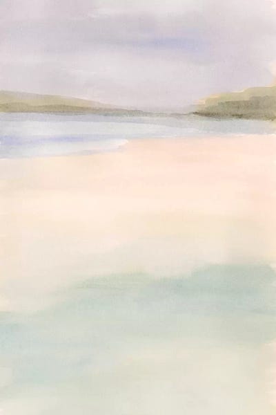 Pastels: Island Calm I by Stellar Design Studio