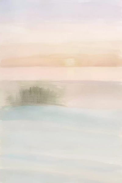 Pastels: Island Calm II by Stellar Design Studio