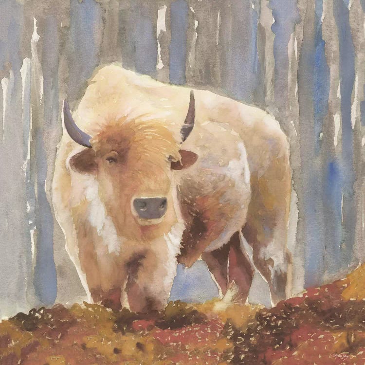 White Buffalo by Stellar Design Studio wall art