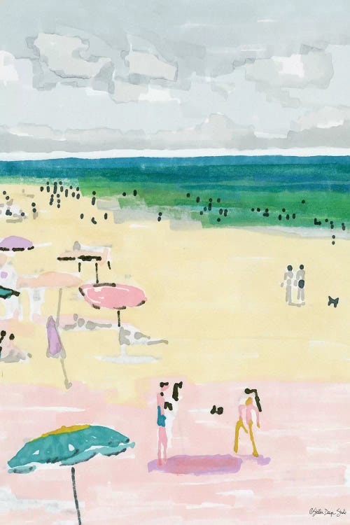 Beach Days II by Stellar Design Studio wall art