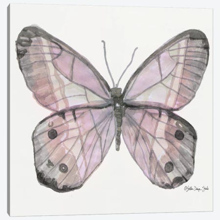 Butterfly V Canvas Print #SLD124} by Stellar Design Studio Canvas Wall Art