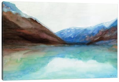 Mountain Lake VI Canvas Art Print - Stellar Design Studio