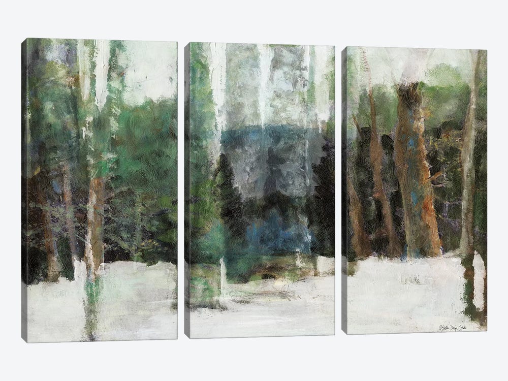 Winter Forest by Stellar Design Studio 3-piece Canvas Art