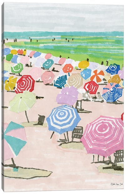 Beach Days I Canvas Art Print - Stellar Design Studio