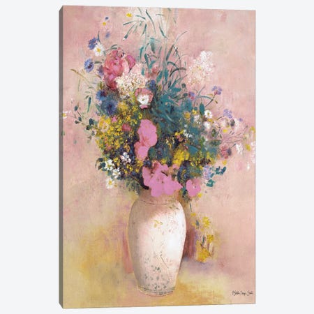 Parisian Floral Canvas Print #SLD181} by Stellar Design Studio Canvas Art Print