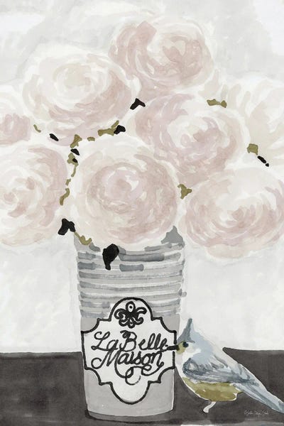 French Country Décor: Parisian Pot I by Stellar Design Studio