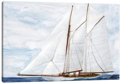 Sailing Canvas Art Print - Nautical Décor