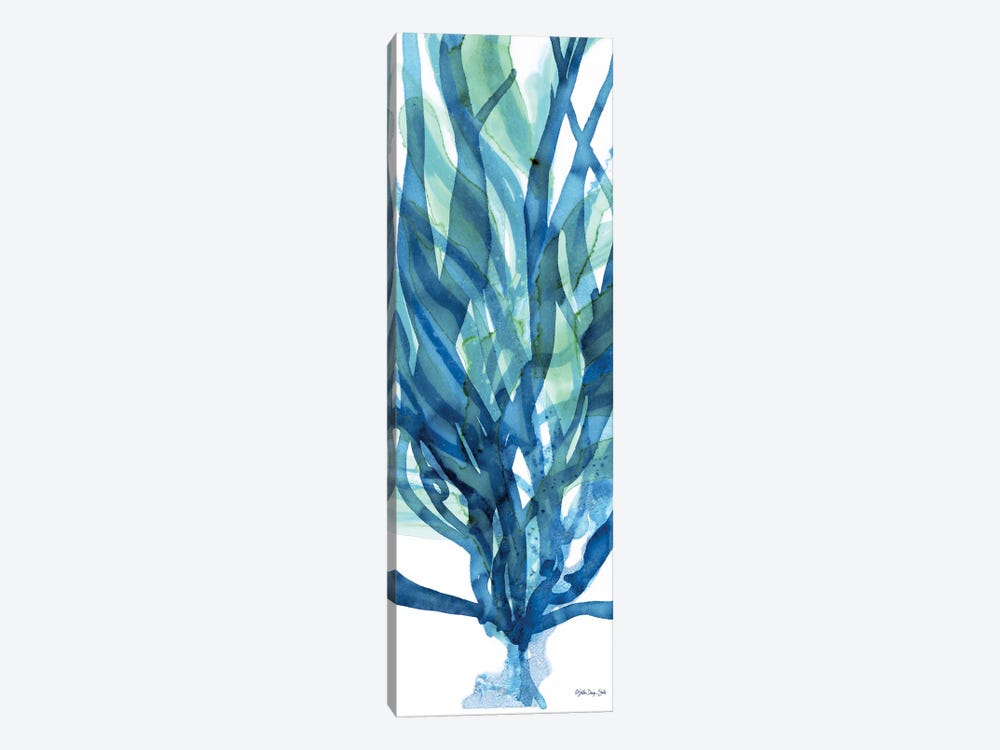 Soft Seagrass in Blue I by Stellar Design Studio 1-piece Canvas Print