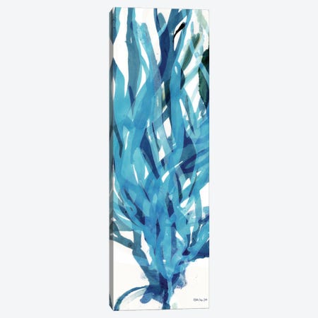 Soft Seagrass in Blue II Canvas Print #SLD197} by Stellar Design Studio Canvas Art Print