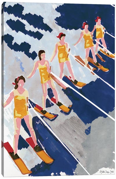 Water Ski Show I Canvas Art Print