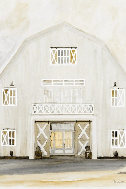 Wedding Barn by Stellar Design Studio wall art