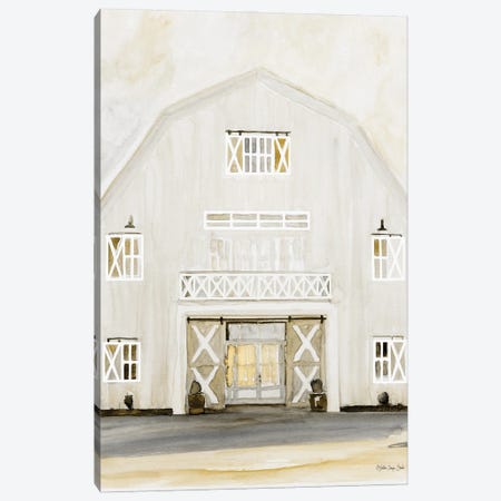 Wedding Barn Canvas Print #SLD230} by Stellar Design Studio Art Print