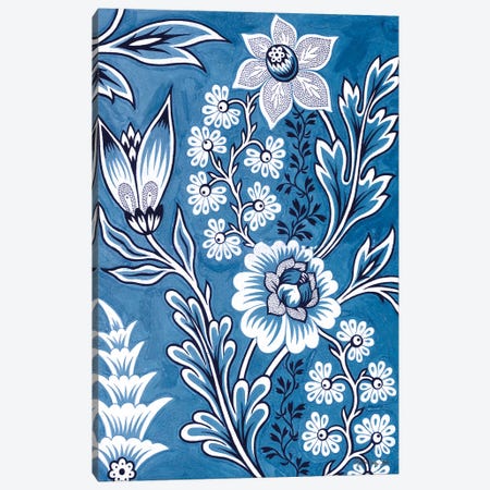 Floral Tapestry Study Canvas Print #SLD254} by Stellar Design Studio Canvas Artwork