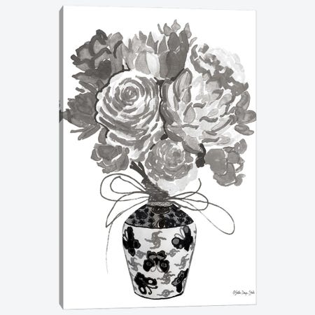 Gray Bouquet Canvas Print #SLD339} by Stellar Design Studio Canvas Art