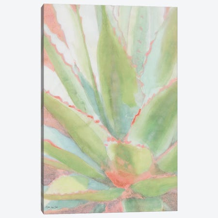 Succulent Bloom I Canvas Print #SLD462} by Stellar Design Studio Canvas Art