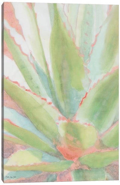 Succulent Bloom I Canvas Art Print - Stellar Design Studio