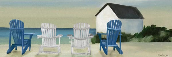 Beach Chairs Panorama