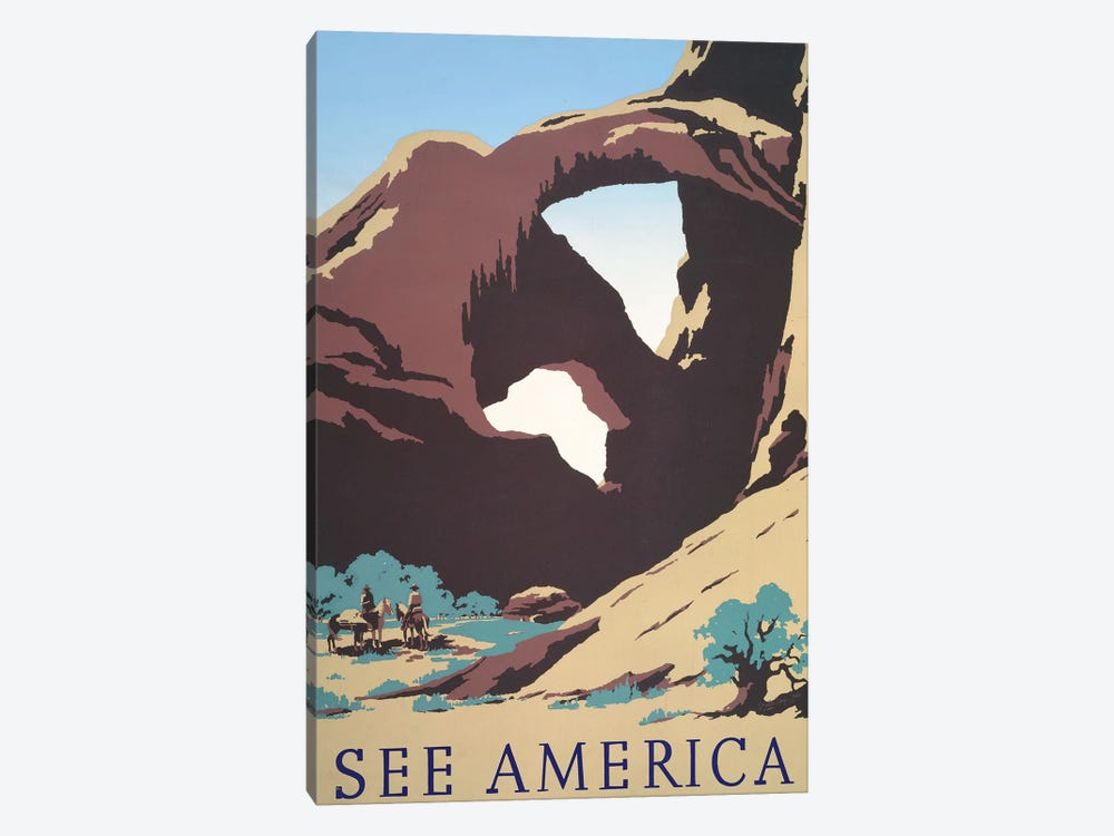 See America by Stellar Design Studio 1-piece Canvas Artwork