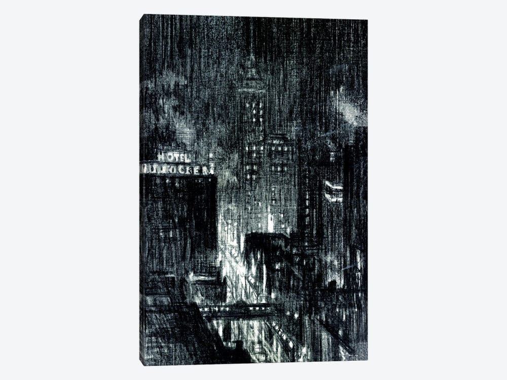 Manhattan Night by Stellar Design Studio 1-piece Art Print