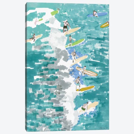 Surf's Up I Canvas Print #SLD57} by Stellar Design Studio Canvas Art Print