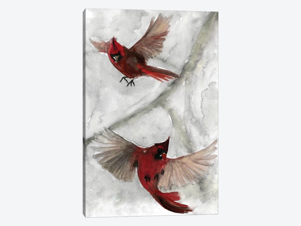 Cardinals I by Stellar Design Studio 1-piece Canvas Print