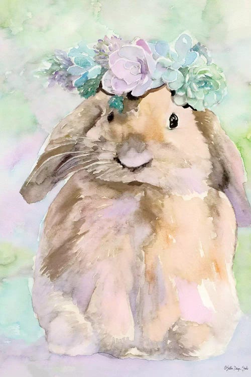 Bunny Bella by Stellar Design Studio wall art