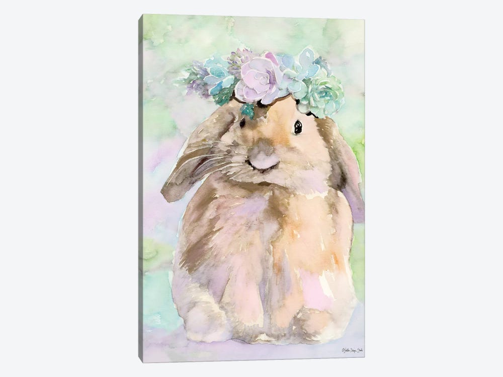 Bunny Bella by Stellar Design Studio 1-piece Canvas Art Print