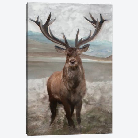 Grand Elk I Canvas Print #SLD91} by Stellar Design Studio Canvas Artwork